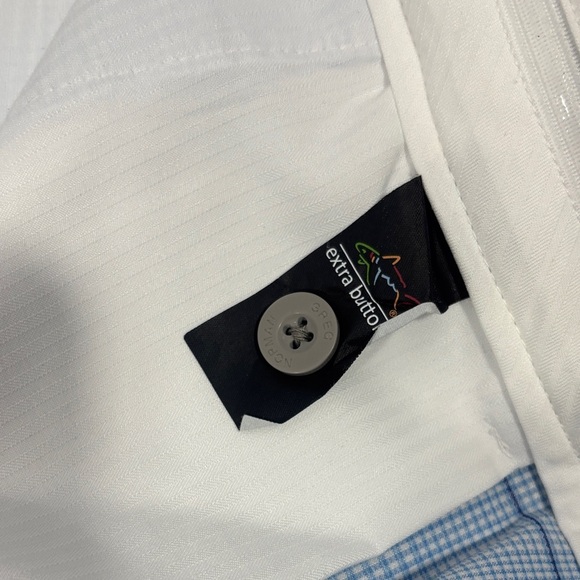 Greg Norman Collection Blue Plaid Golf Pants Size 32X34 - Picture 5 of 7